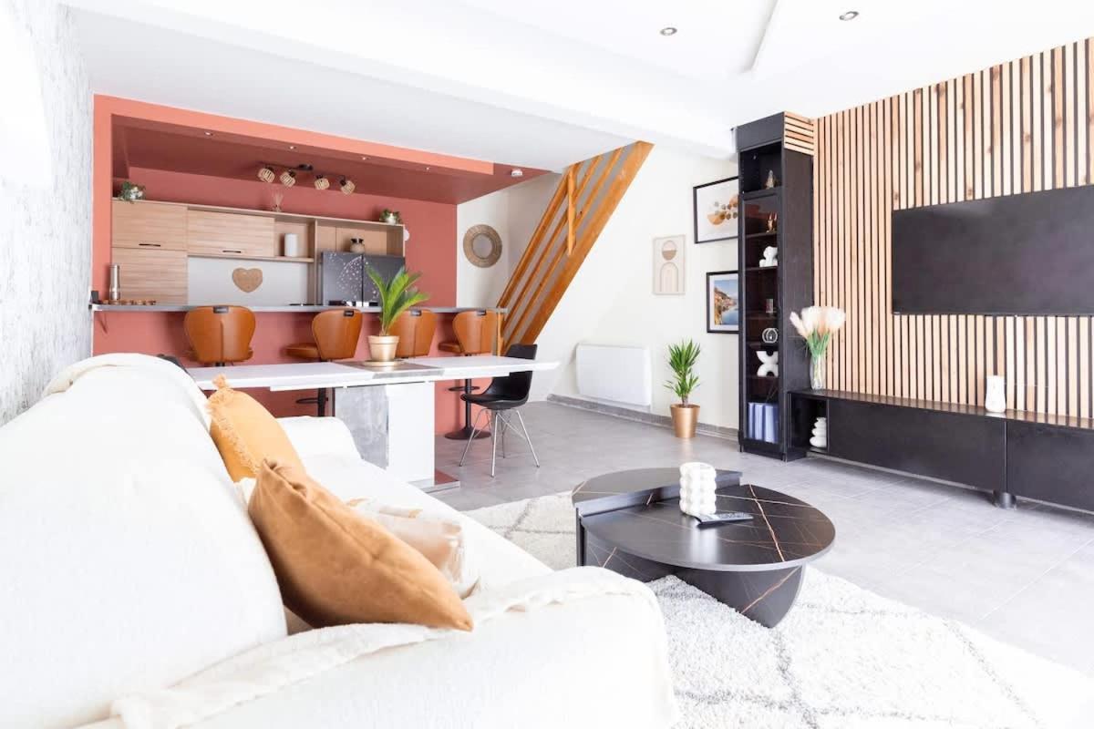 Loft Moderne Et Cosy Proche Des Villes Et Plages Demouville Exterior foto